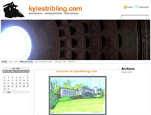 Tablet Screenshot of kylestribling.com